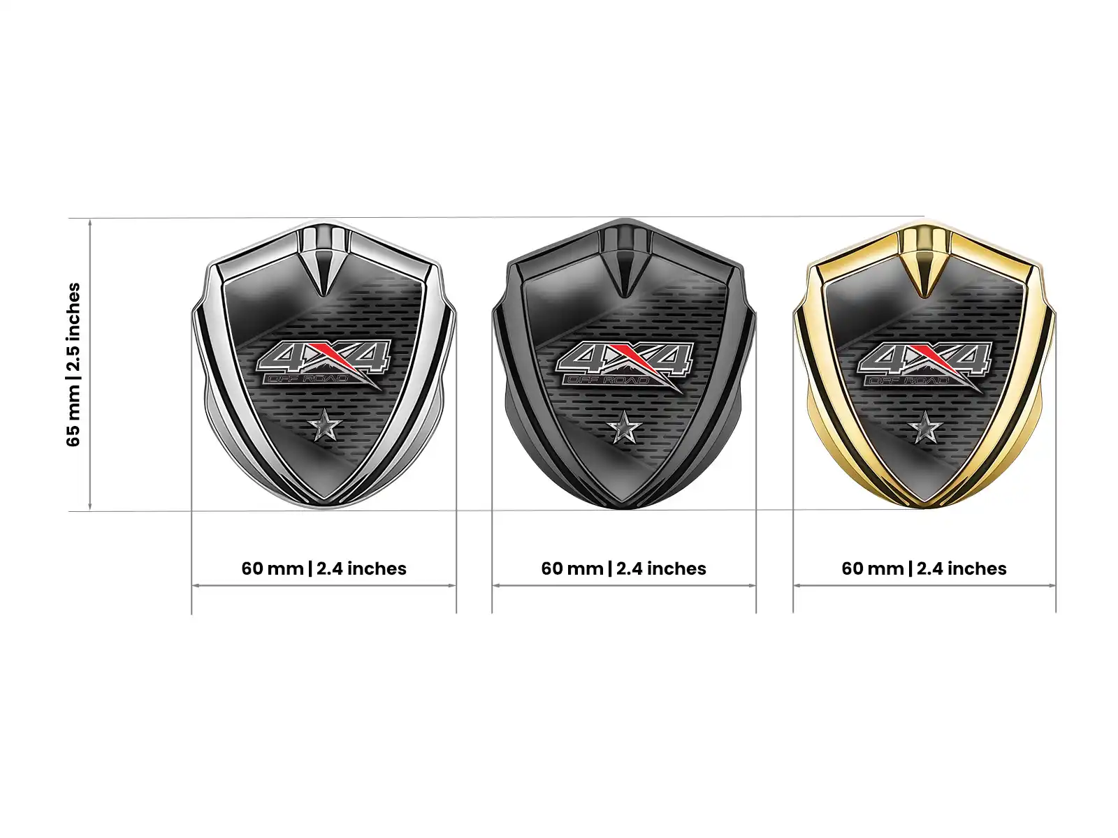 Emblem Fender Badge Sturdy Premium Design